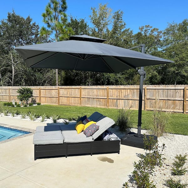10 ft. - Gray - Patio Umbrellas - The Home Depot 10 ft. - Gray - Patio Umbrellas - The Home Depot