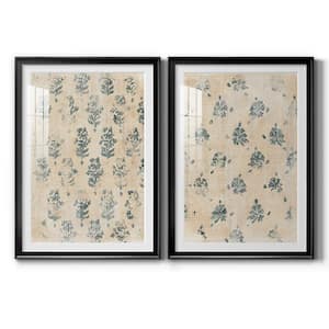 Vintage Blockprint I by Wexford Homes 2 Pieces Framed Abstract Paper Art Print 42.5 in. x 30.5 in.