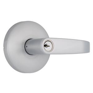 Universal Hardware Heavy Duty Commercial Storeroom Curved Lever Cylindrical ADA UL 3-Hr Fire, ANSI Grade 2, Satin Chrome