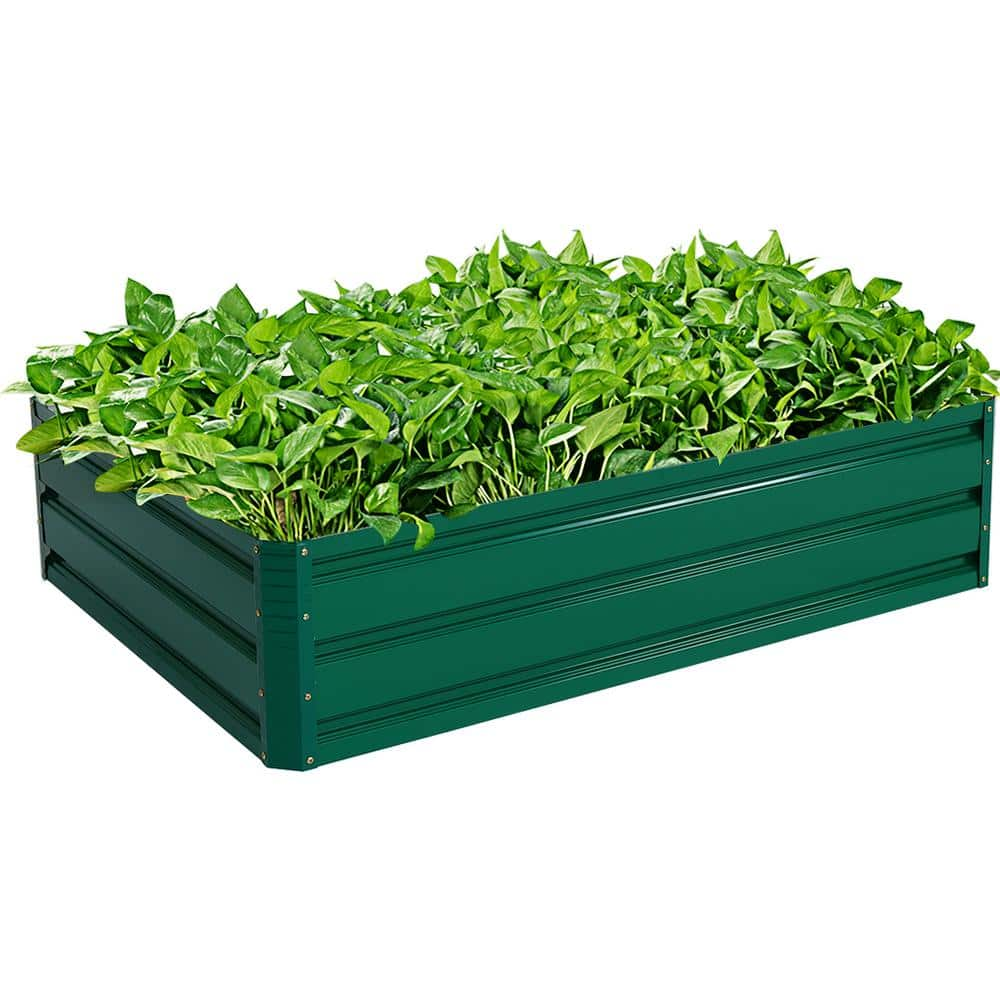 47"x35.5" Patio Raised Garden Bed Vegetable Flower Plant