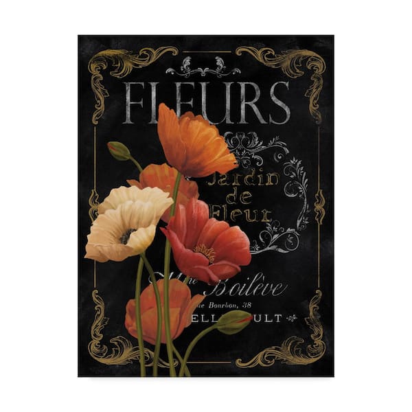 Trademark Fine Art Abby White Small Botanical Collection Iv Canvas Unframed Photography Wall Art 18 in. x 24 in