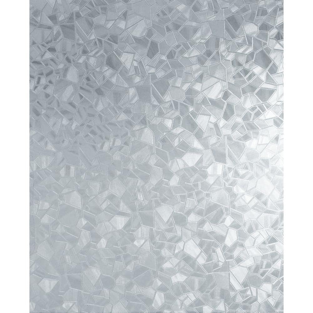 Splinter 17 in. x 78 in. Home Decor Self Adhesive Window Film (2-Pack)
