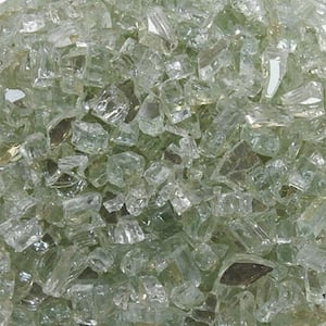 20 lbs. Reflective Fire Glass in Crystal