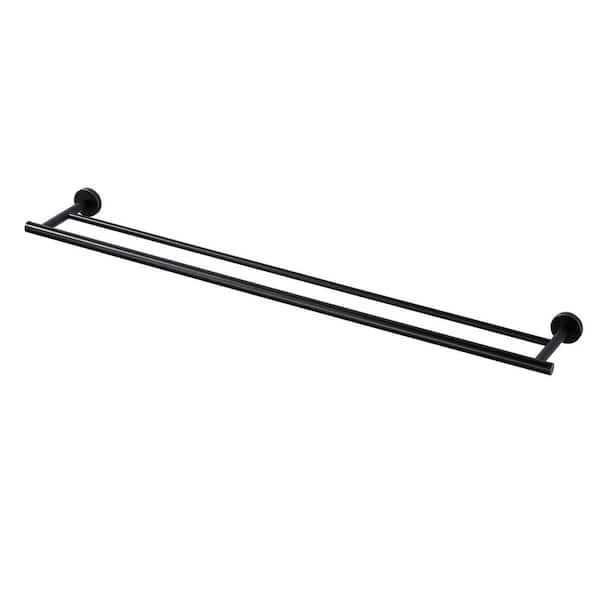 36 in. Stainless Steel Double Towel Bars for Bathroom, Wall Mount Towel Holder in Oil Rubbed Bronze