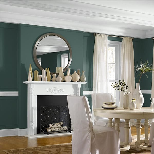 DARK EVERGLADE GREEN WALL @behrpaint