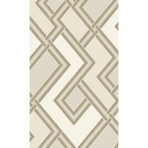 Walls Republic Eggshell White Abstract Print Non Woven Paper Non Pasted Textured Wallpaper 57 Sq. Ft.