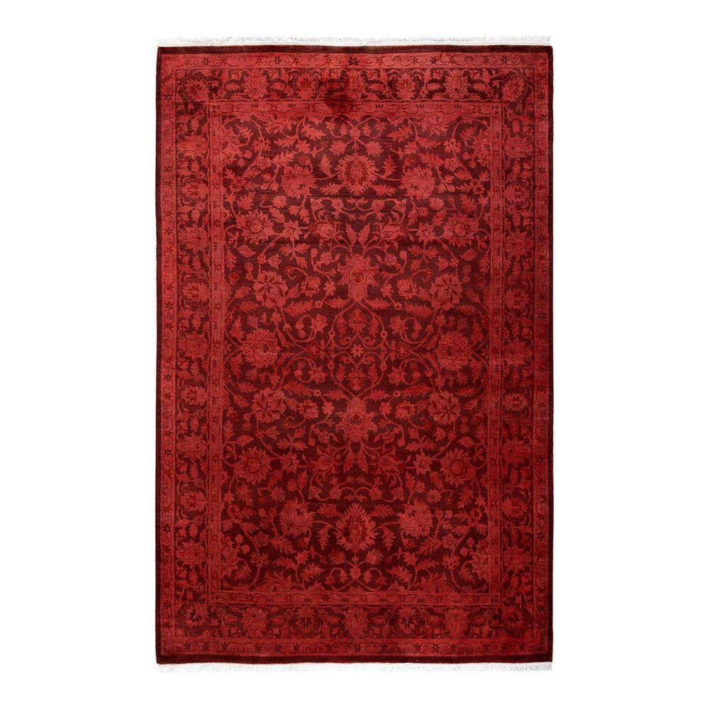 Overdyed Brown 4 ft. x 6 ft. Solid Wool Indoor Area Rug price history on PriceWatchPro