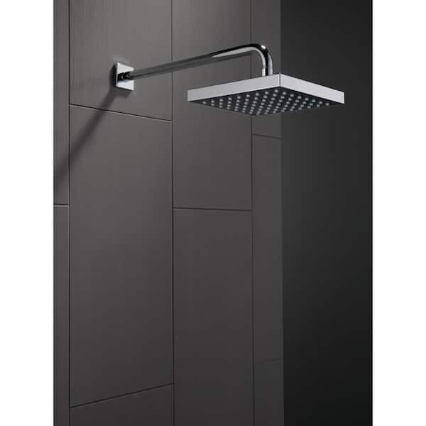 Delta 1-Spray Patterns 1.75 GPM 8 in. Wall Mount Fixed Shower Head