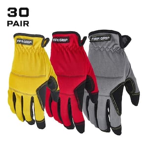 Large Utility High Performance Outdoor and Work Gloves (30-Pack)