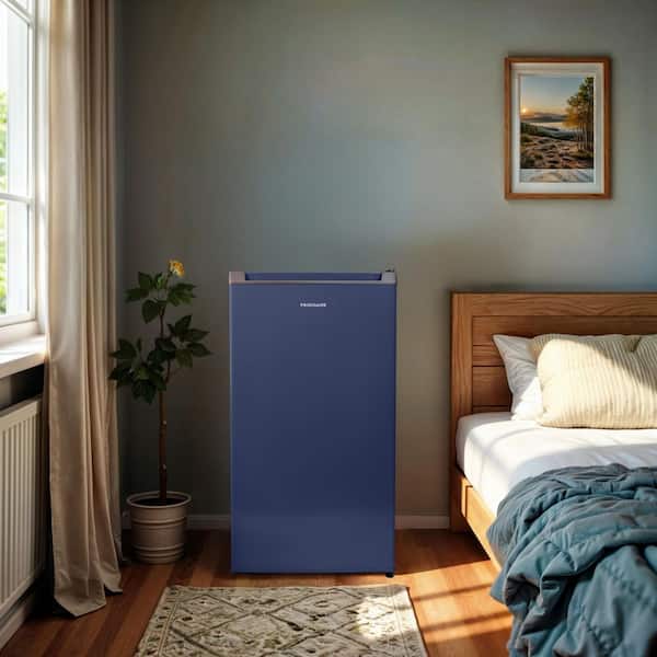 Frigidaire 3.2 cu. ft. Sleek Mini Refrigerator in Blue with