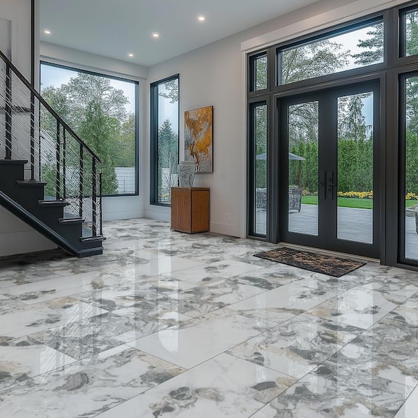 Boscone 24 in. x 48 in. Polished Porcelain Floor and Wall Tile (560 sq. ft./Pallet)