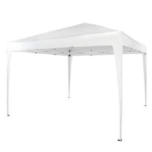 10 ft. x 10 ft. White Pop-Up Party Tent