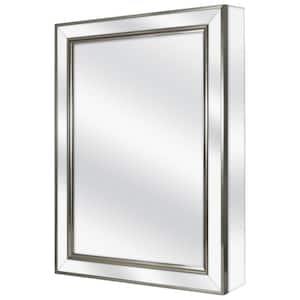 20 in. W x 26 in. H Rectangular Medicine Cabinet with Mirror
