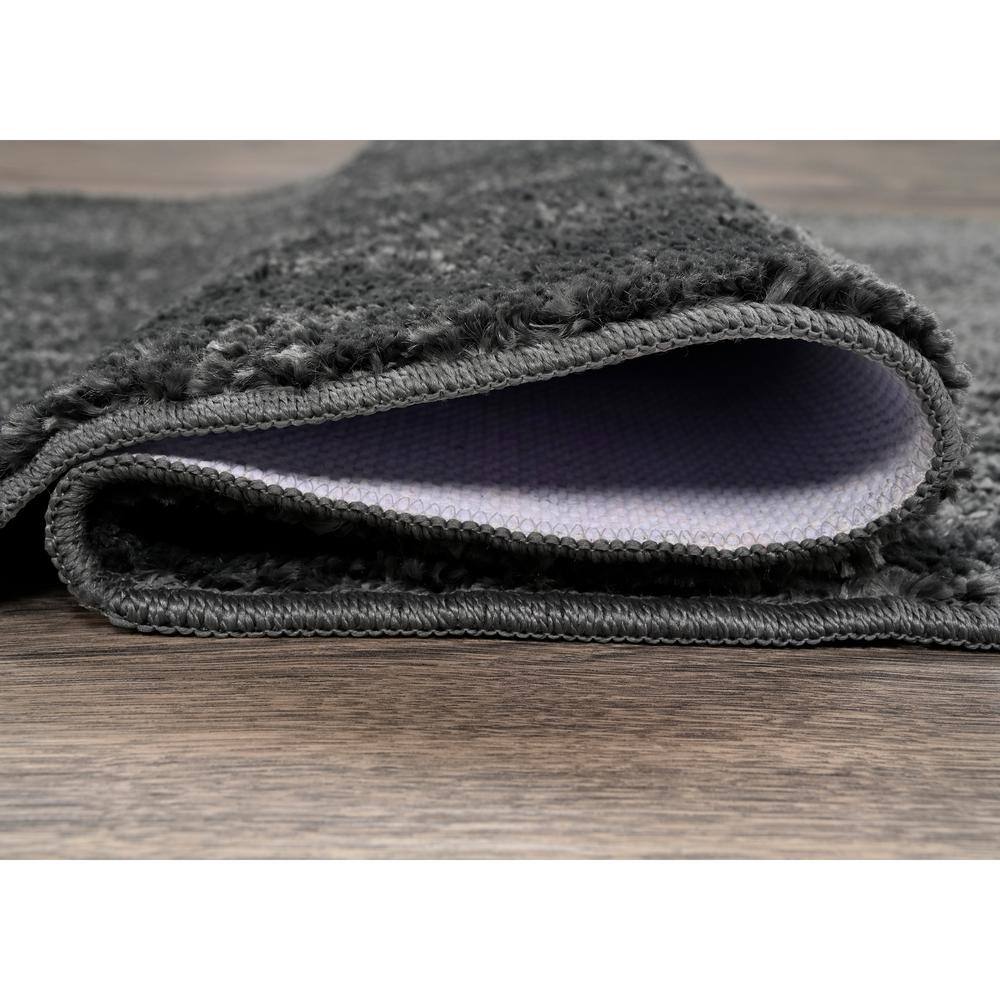 Garland Gramercy Cinder Gray 3-Piece Washable Bathroom Rug Set