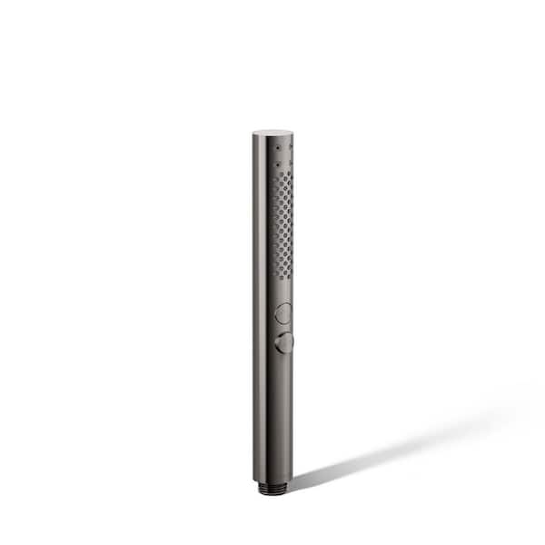 KOHLER Shift+ Round 2-Spray Patterns with 1.75 GPM 1.125 in. Wall Mount Handheld Showerhead in Vibrant Titanium