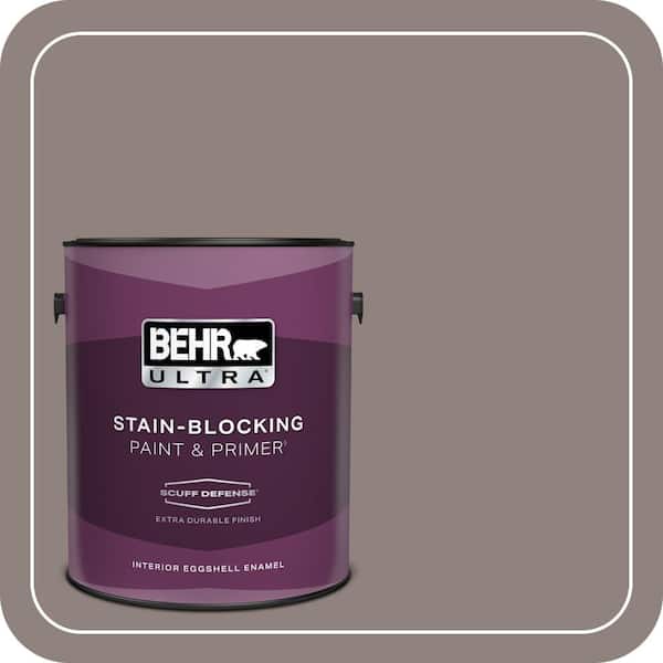 BEHR ULTRA 1 gal. Home Decorators Collection #HDC-CL-22G Roanoke Taupe Extra Durable Eggshell Enamel Interior Paint & Primer