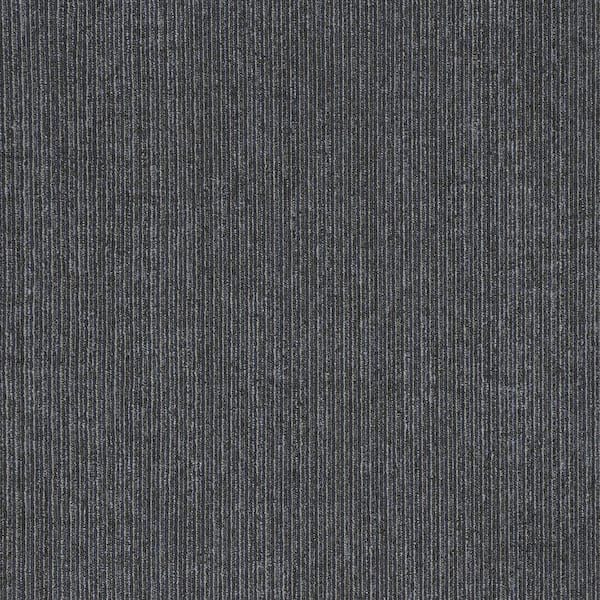 Advance-Live News-Blue Commercial/Residential 24 in. x 24 in. Glue-Down Carpet Tile Square (96 sq. ft. )