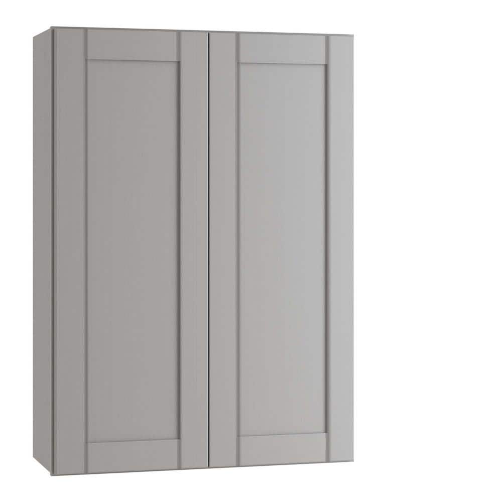 Richmond Vesuvius Gray Plywood Shaker Stock Ready to Assemble Wall Kitchen Cabinet Sft Cls 30 in W x 12 in D x 42 in H price history on PriceWatchPro
