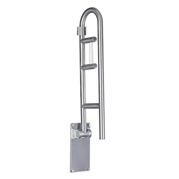 Grab Bar With Paper Holder, Safety Bars For Bathrooms Home Depot