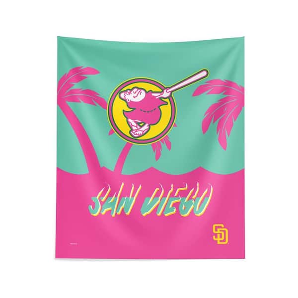 MLB Padres City Connect Printed Wall Hanging