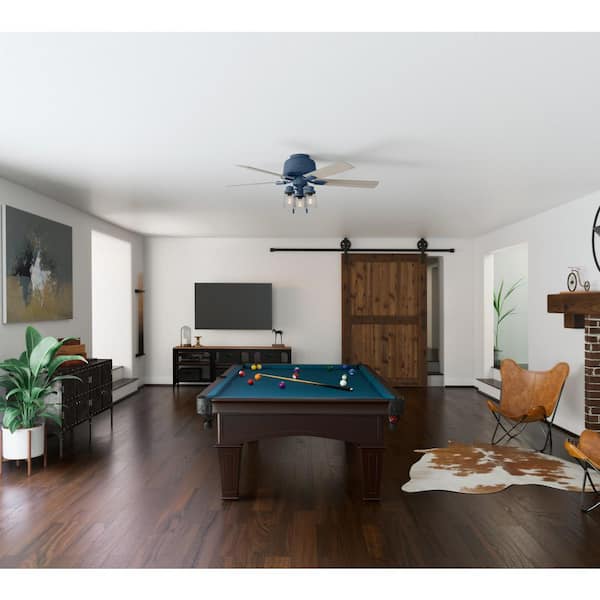 Pool table light hot sale with ceiling fan