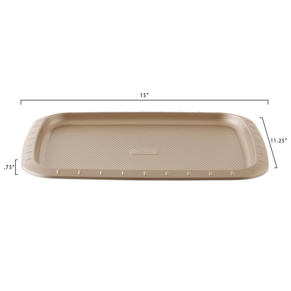 Non-Stick Carbon Steel Cookie Sheet, 11.4" x 16.3", Brass