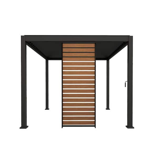 MIRADOR 111 Series 1/3 10 ft. Deco Panel H Takasho Accessory for Pergolas