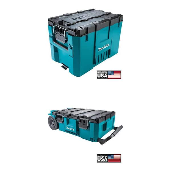 MAKTRAK X-Large Extension Tool Box and Rolling Tool Chest Combo