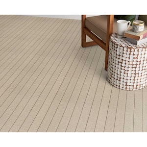 Forsooth - Prairie - Beige 12 ft. 32 oz. Wool Pattern Installed Carpet