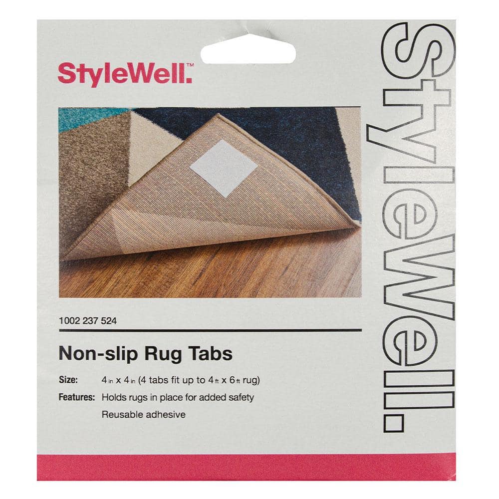 4x4 Stay 'n' Place Adhesive Rug Tabs Ivory - Mohawk Home