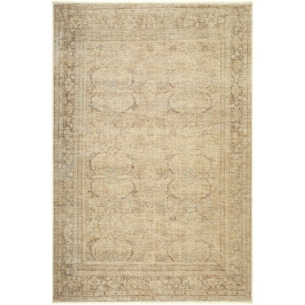 Galey Alix Fetscher Traditional Medallion Runner Rug, 2 ft. x 9 ft., Brown