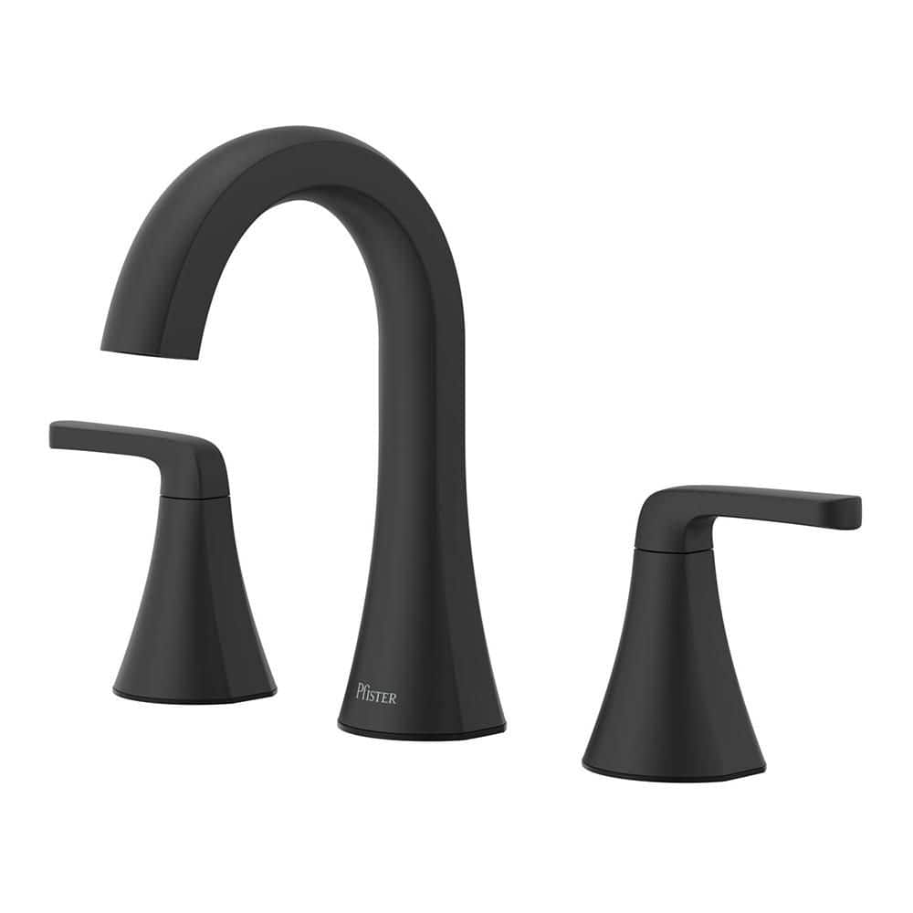 Trenara 8 in. Widespread 2-Handle Bathroom Sink Faucet in Spot Defense Matte Black price history on PriceWatchPro