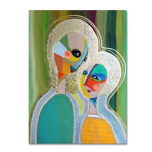 24 in. x 18 in. "Aura 3" by Sylvie Demers Printed Canvas Wall Art