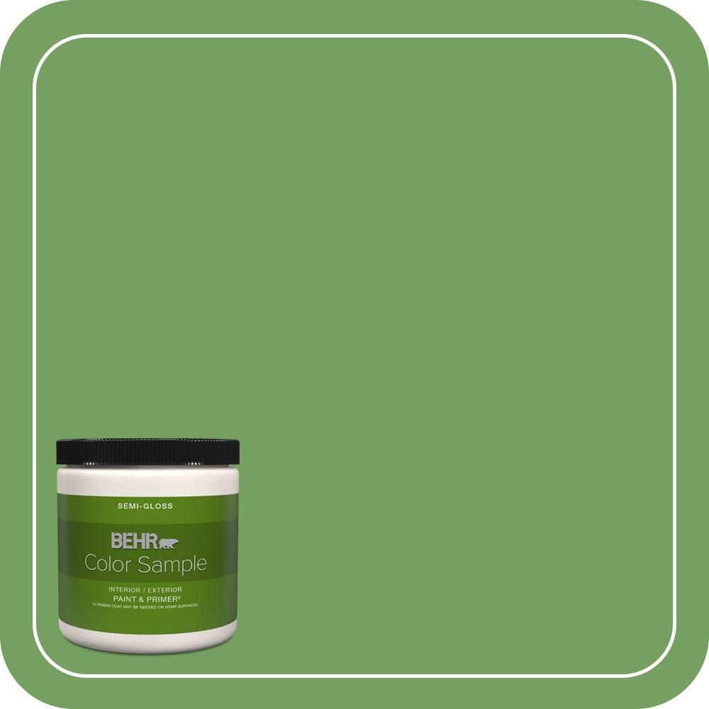 8 oz. #MQ4-47 Parakeet Semi-Gloss Interior/Exterior Paint & Primer Color Sample price history on PriceWatchPro