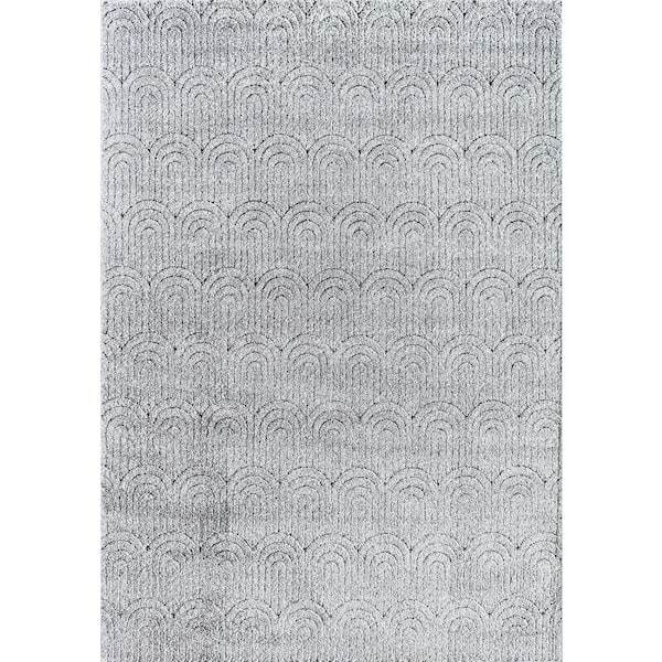 Rugs America Cadence Quartzite Gray 8 ft. x 10 ft. Area Rug