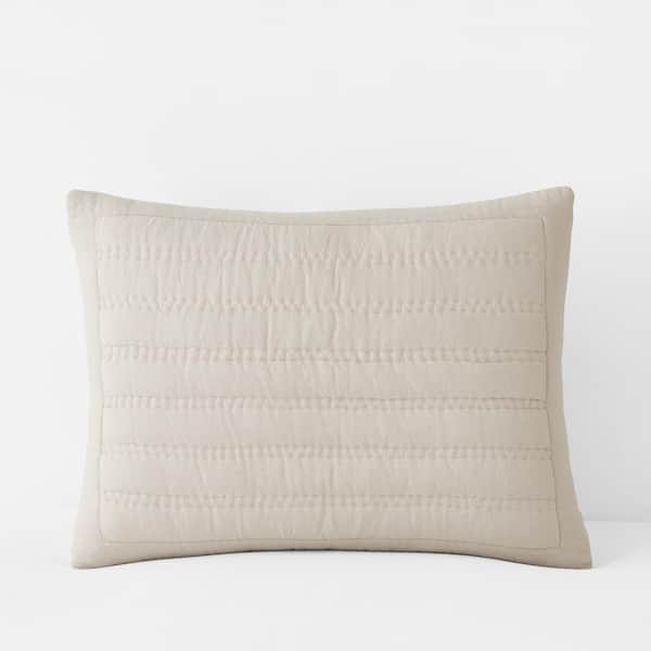 The Company Store Legends Hotel Linen Washed Linen King Sham