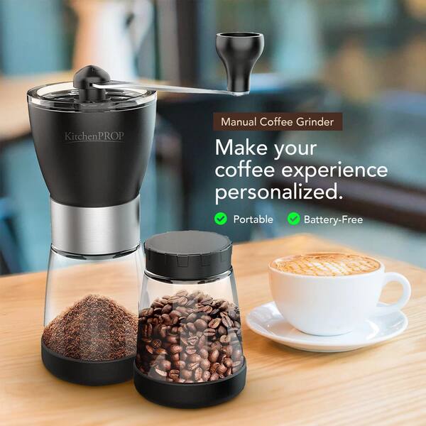 1Zpresso K-Ultra Manual Coffee Grinder | Heptagonal Burr, Foldable Handle, Magnetic Cup | Portable Hand Grinder For Espresso & Pour Over