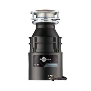 Badger 5xP W/C 3/4 HP Continuous Feed Kitchen Garbage Disposal with Power Cord, Standard Series