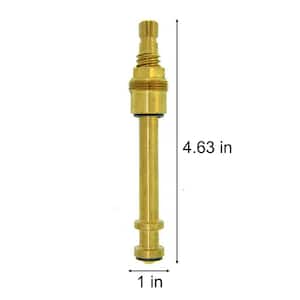 2 5/8 in. 16 pt Broach Hot Side Stem for Newport Brass Replaces 1-001