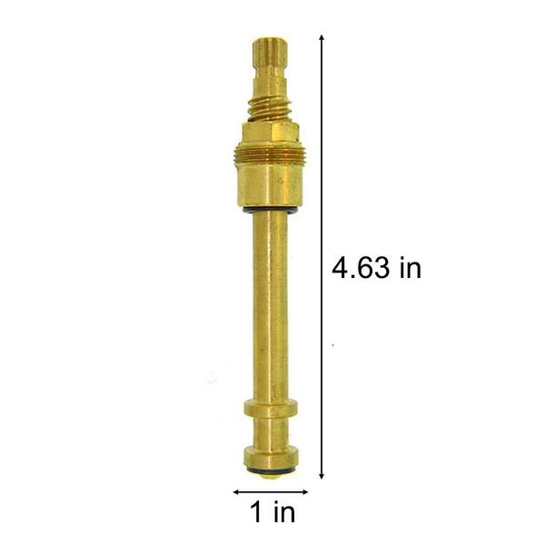 Everbilt 2 5/8 in. 16 pt Broach Cold Side Stem for Newport Brass