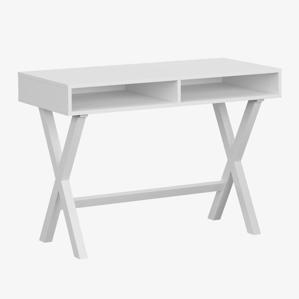 Carnegy Avenue 42 in. H Rectangular White Computer Desk CGAGC486985