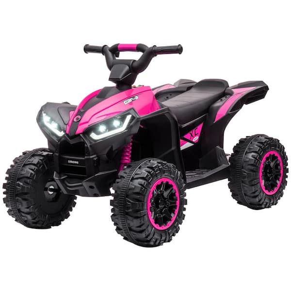 Siavonce 12V Kids ATV Quad Car with Forward and Backward