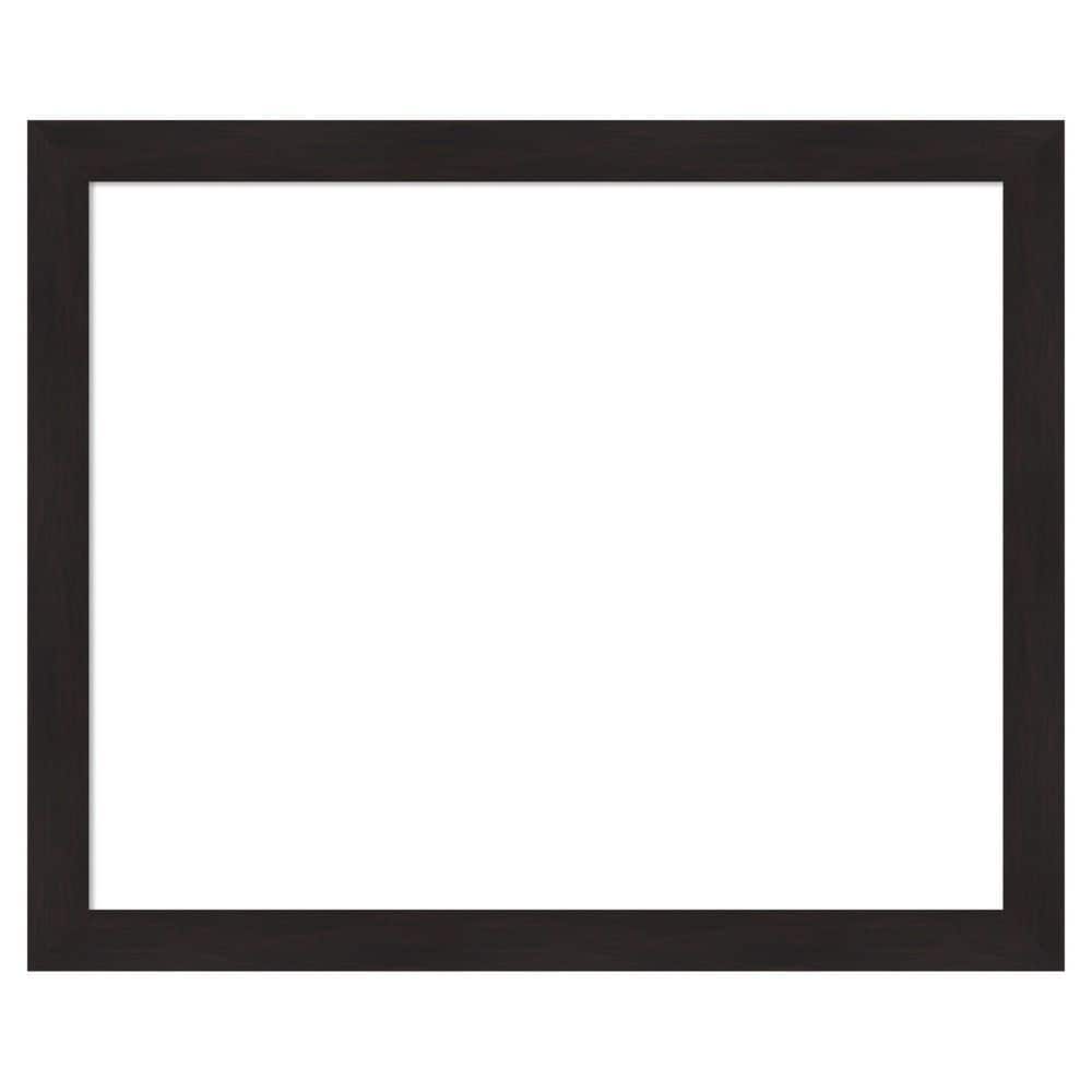 Furniture Espresso Narrow 34 in. x 28 in. Polystyrene Framed Dry Erase Magnetic Memo Board price history on PriceWatchPro