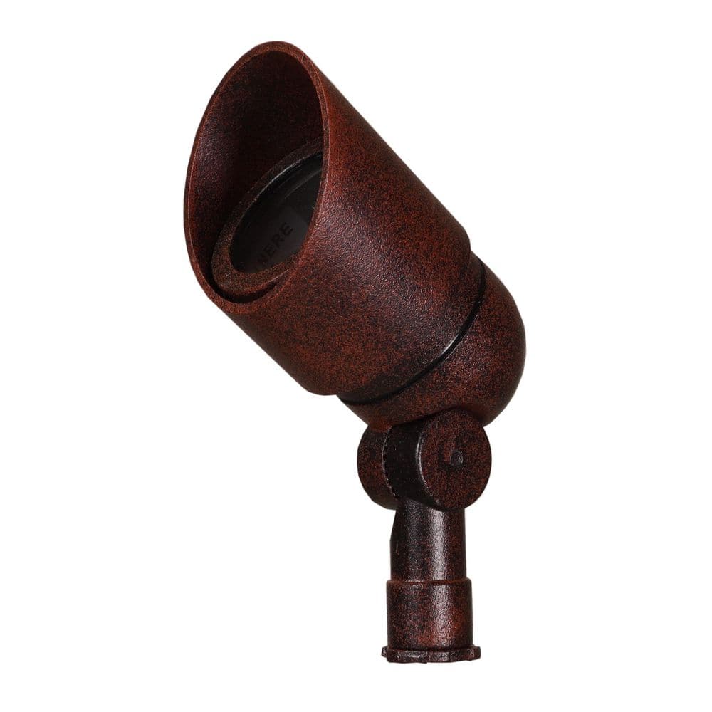 Rust Low Voltage Directional Bullet Landscape Spot Light