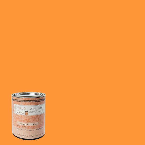 YOLO Colorhouse 1-Qt. Create .02 Flat Interior Paint-DISCONTINUED