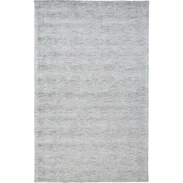 5 X 8 Blue Abstract Area Rug