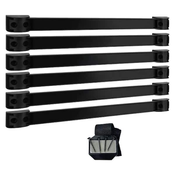 Magnetic Storage Organizer Tool Holder Set, 6-Pack Magnetic Tool Bar, 1-Pack Wrist Magnetic Holder, Wall Mount Rack