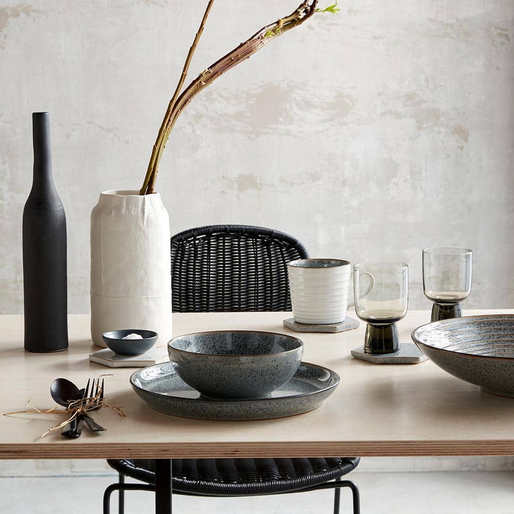 Studio Grey 20 oz Ceramic Cereal Bowls Set