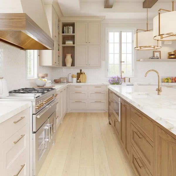 Arista Laminate 7" Bastille 14mm T x 7 in. W x 72 in. L Water Resistant Laminate Wood Flooring (23.17 sq. ft/case)