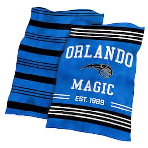 Orlando Magic Colorblock Plush Polyester Blanket